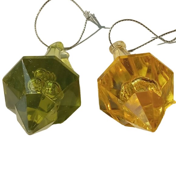 2 Vintage Ornaments / Suncatchers - Picture 11 of 12